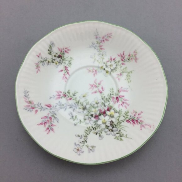 Floral Flower Teacup and Saucer by Queen's Rosina Vintage Girlcore - Picture 2 of 10